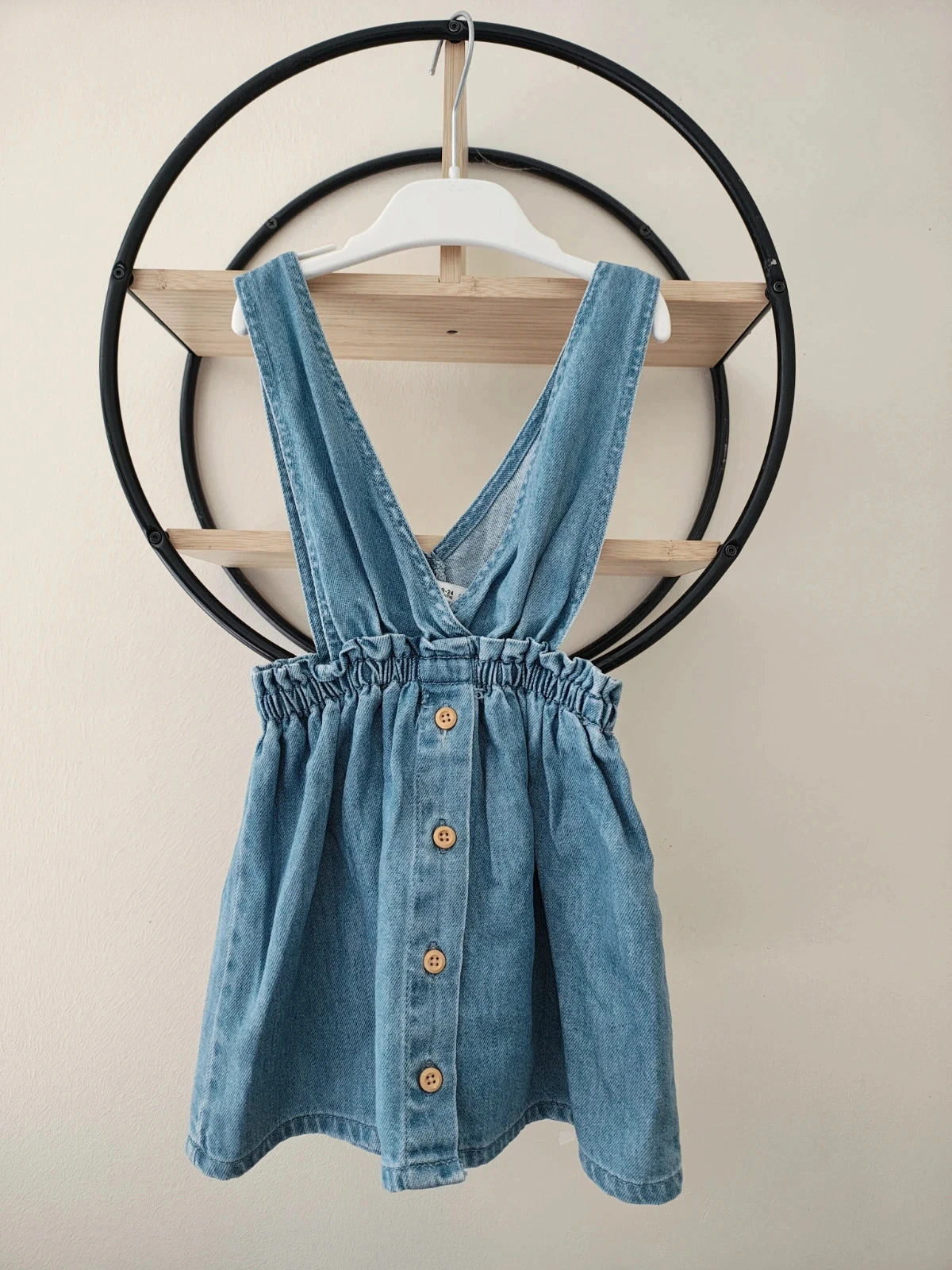 18 24 mois 2 ans robe en jean Zara 92 cm